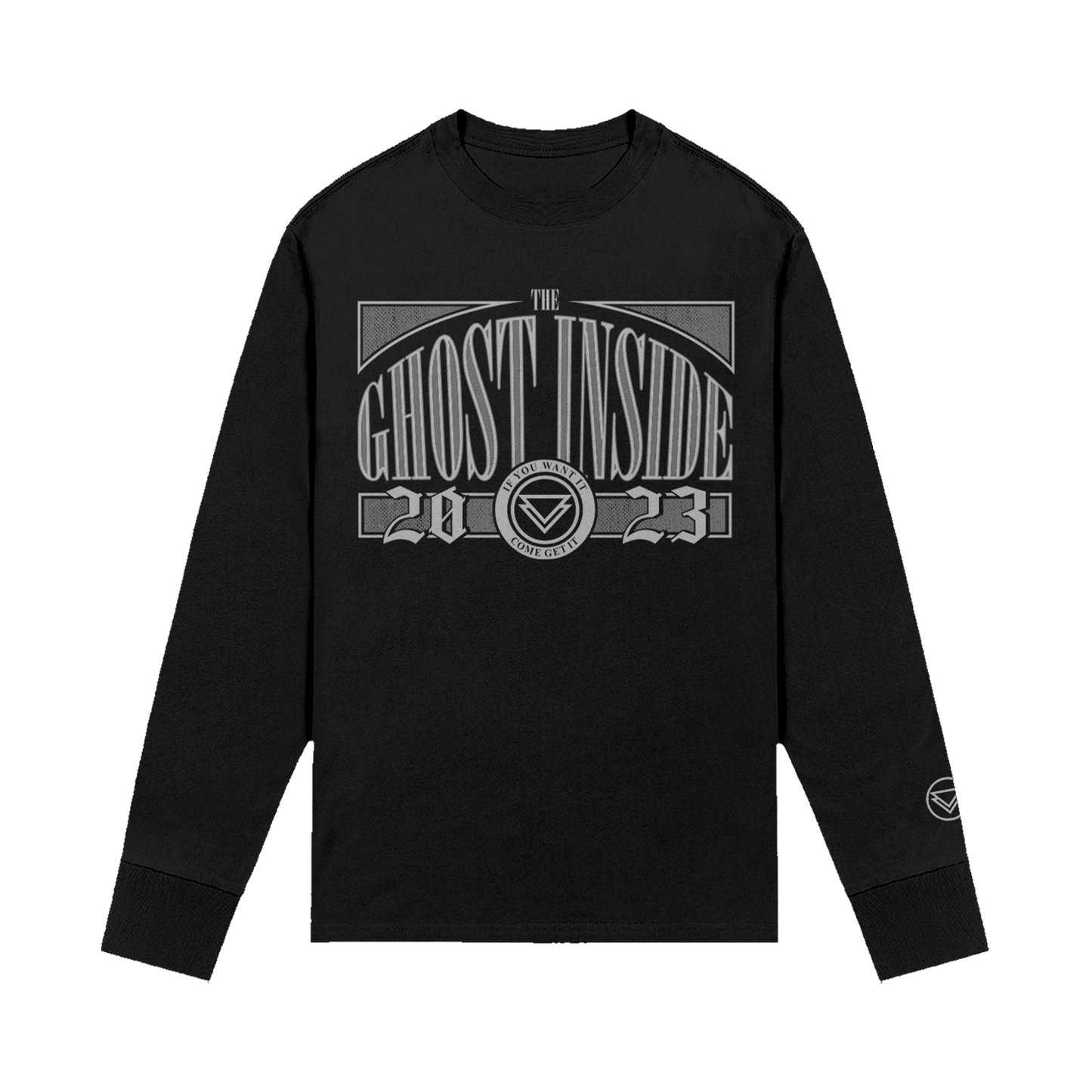 Come Get It Long Sleeve Tee (Black)