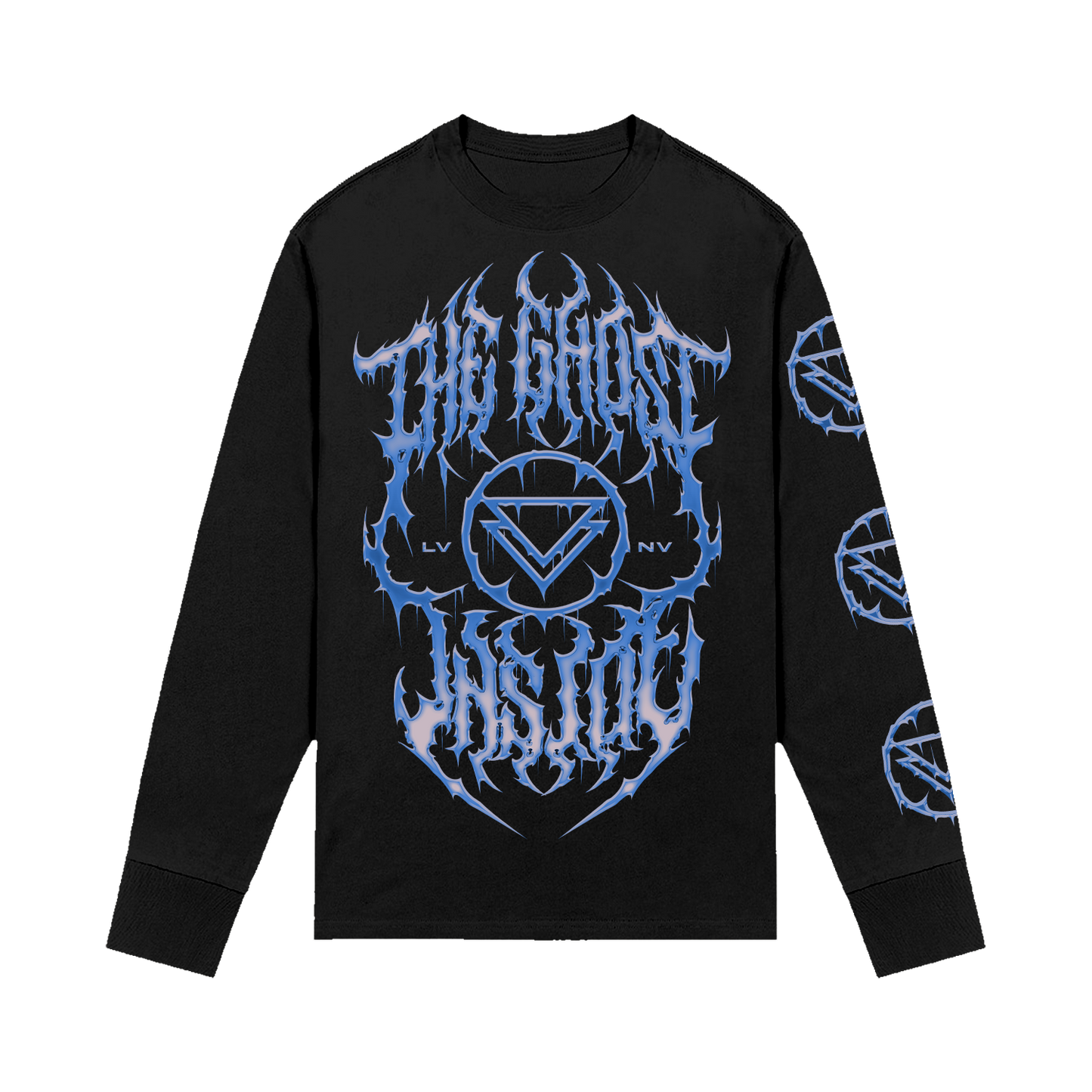 Death Metal Long Sleeve Tee (Black)
