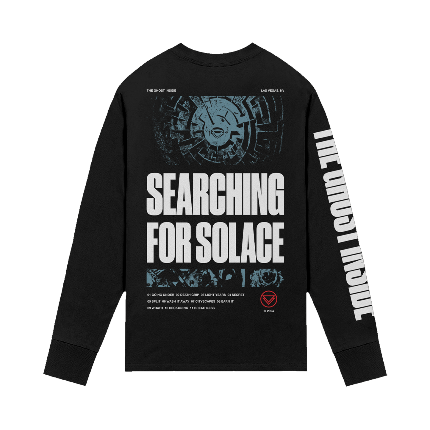 Tracklist Long Sleeve Tee (Black)