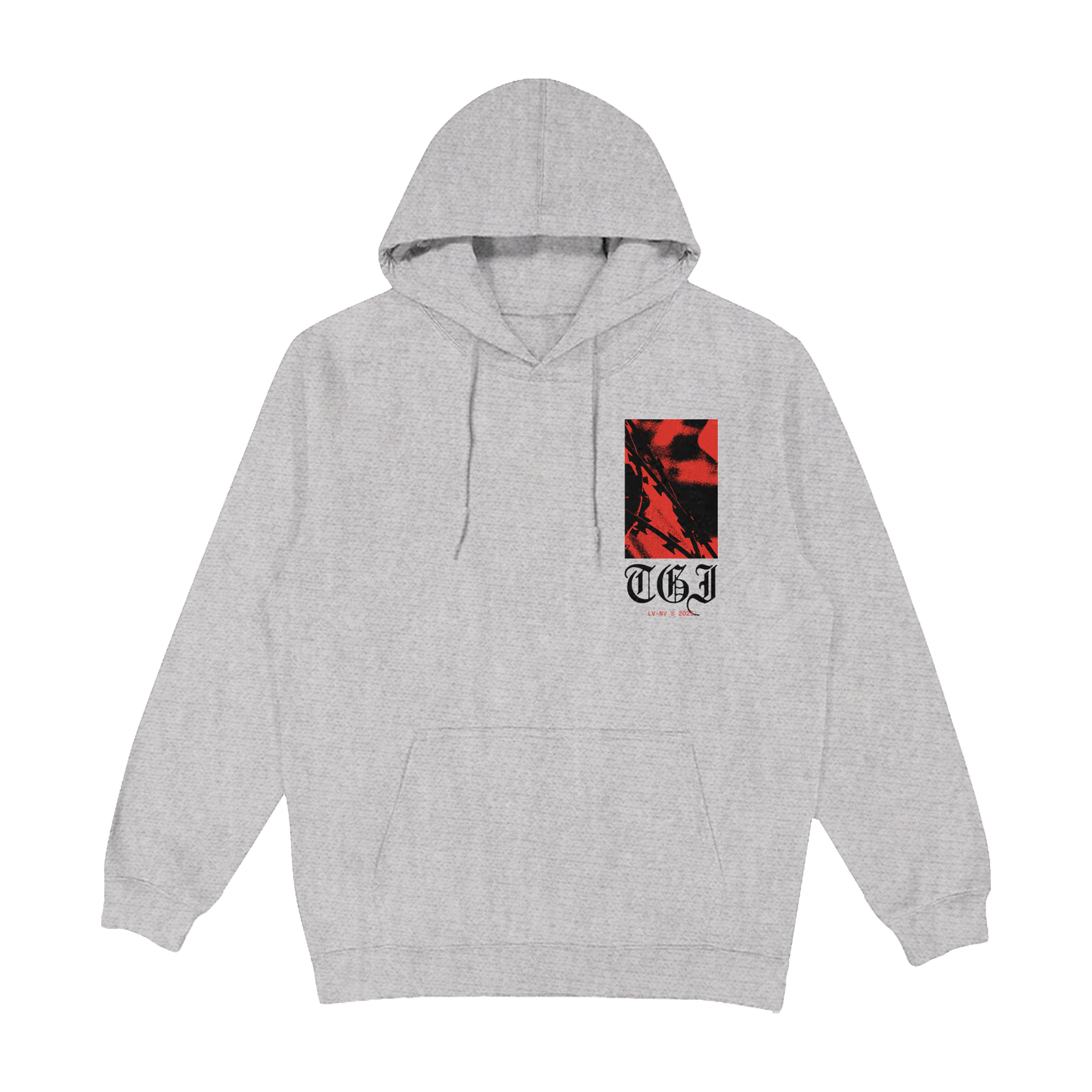 War Hoodie (Heather Grey)