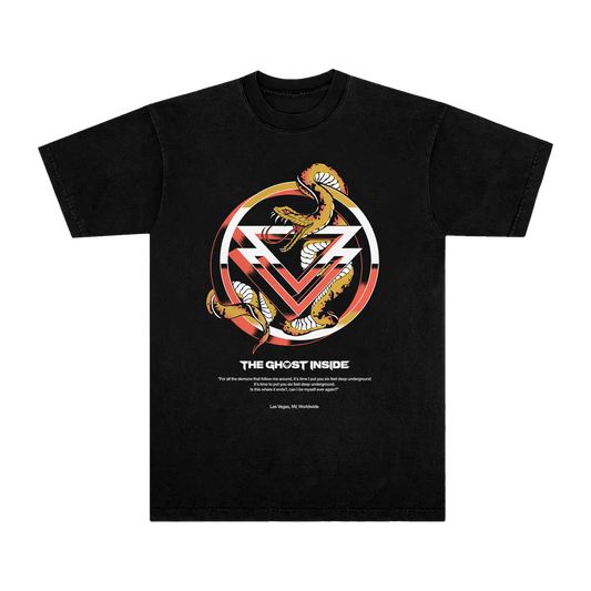 Symbol Snake Tee (Black)