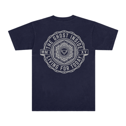 Mandala Tee (Navy)