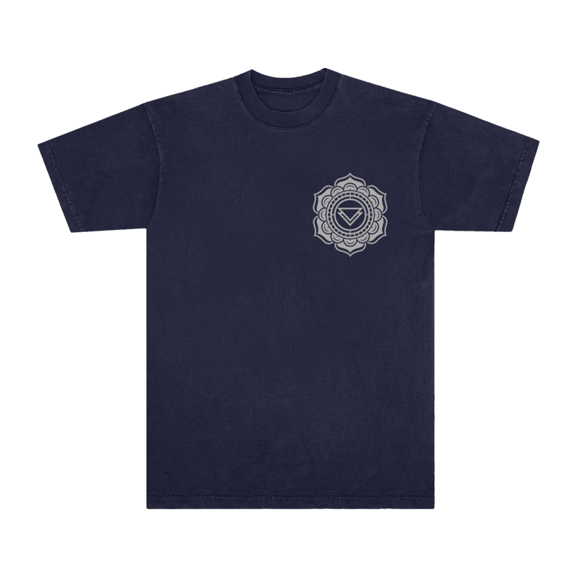 Mandala Tee (Navy)