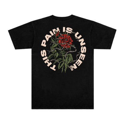 Rose Tee (Black)