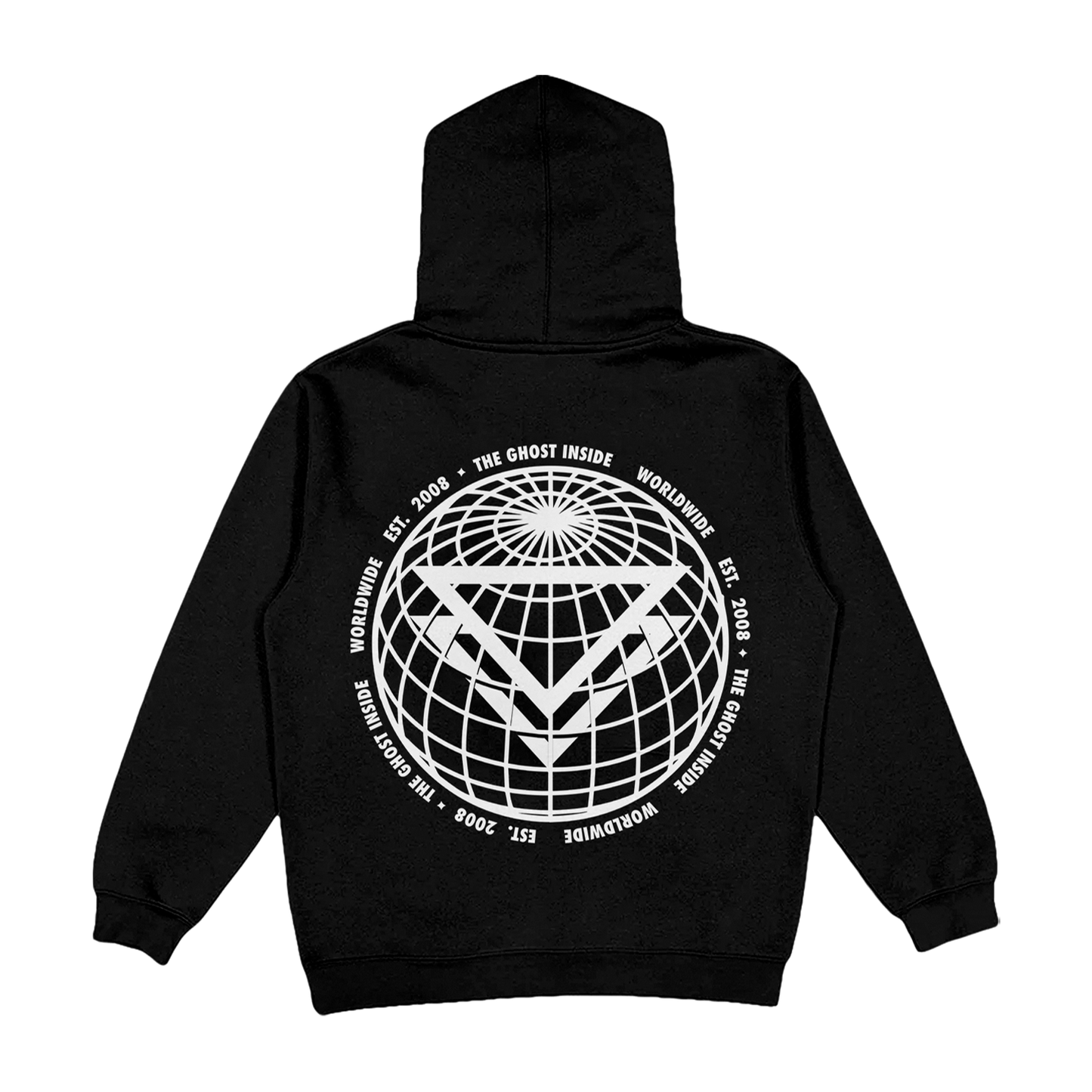 World Grid Hoodie (Black)