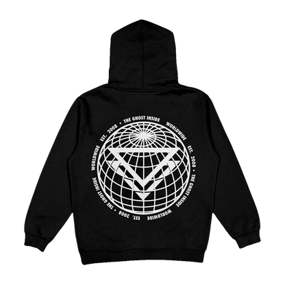 World Grid Hoodie (Black)